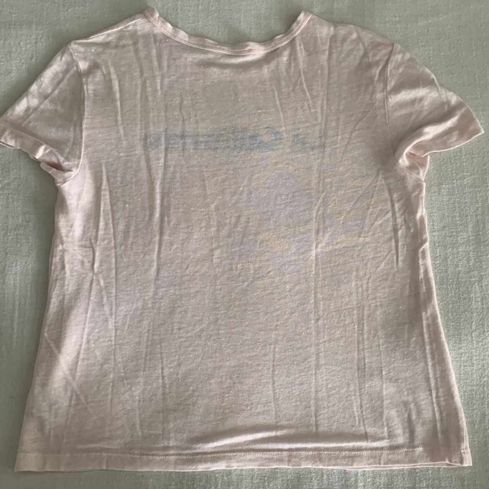 A.L.C. - Le Californie Tee - 100% Linen - Picture 6 of 8
